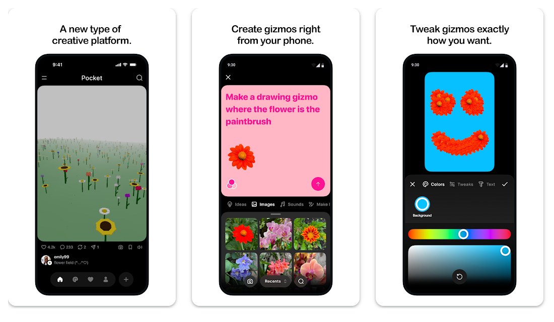 META LAUNCHES POCKET, TURNS PROMPTS INTO GAMES