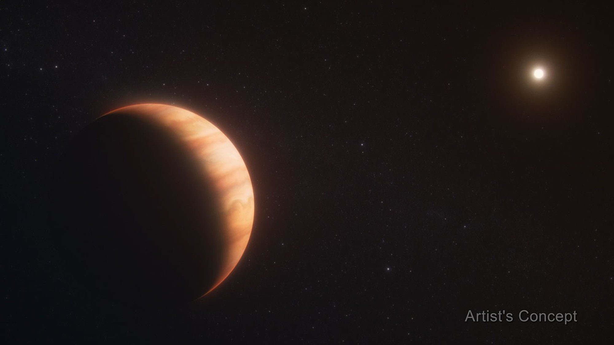 jwst spies a warm, hazy jupiter orbiting a dead star 80 light-years away